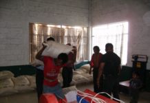 Chiapas산 Coffee 선적 모습들